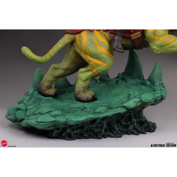 MAITRES DE L’UNIVERS Statue 1/4 He-Man and Battle Cat Tweeterhead