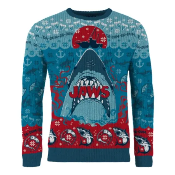 Les Dents de la Mer - Pull de Noël Les Dents de la Mer