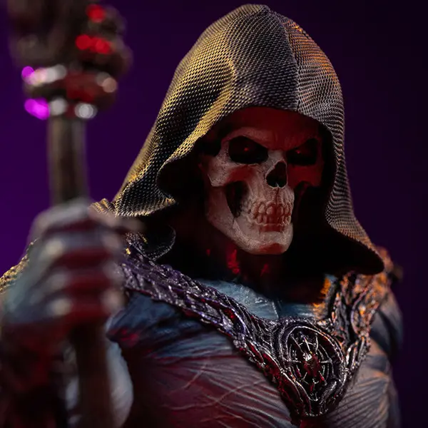 MAITRES DE L'UNIVERS Statue Skeletor Art Scale Iron Studios