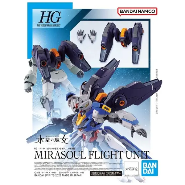 Maquette Gundam - 013 Witch From Mercury Mirasoul Fight Unit Gunpla HG 1/144 13cm