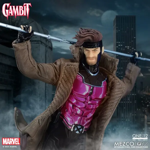 MARVEL Figurine Gambit One:12 Mezco Toyz