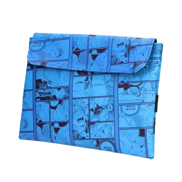 Etui De Protection Manga - Kindle Megumi & Tsugumi Bleu 24X22X3cm