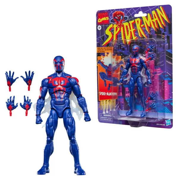 SPIDER-MAN Marvel Legends Series Figurine Spider-Man 2099 Retro Marvel's Hasbro