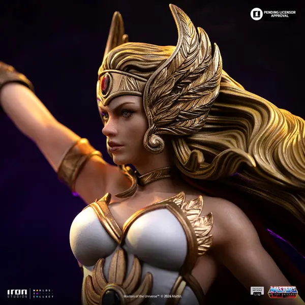 MAITRES DE L'UNIVERS Statue She-Ra Unleashed Art Scale Iron Studios
