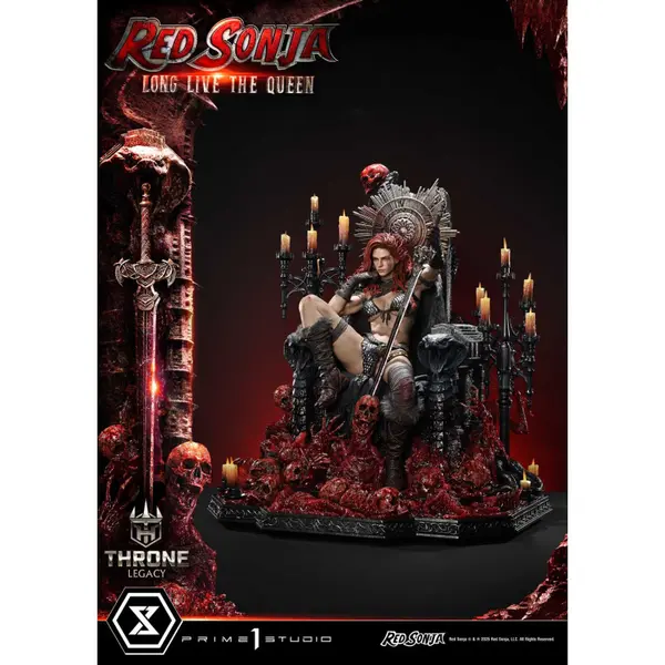 RED SONJA Statue Red Sonja Long Live the Queen Bonus Version Prime 1 Studio