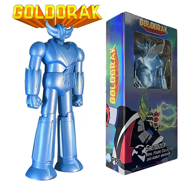GOLDORAK Figurine Goldorak One Metalised Color Blue HL PRO