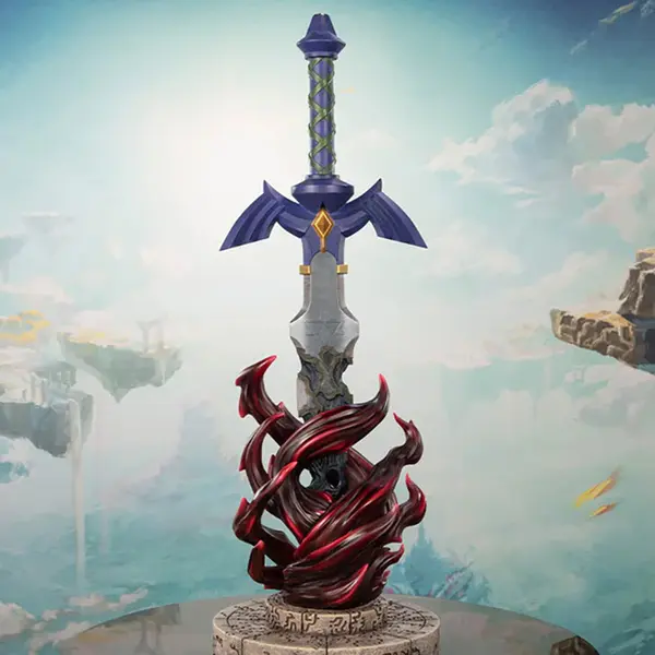 THE LEGEND OF ZELDA Tears of the Kingdom Réplique Master Sword Decayed F4F