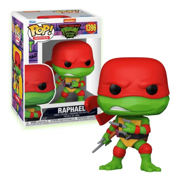 Figurine TMNT Tortues Ninja Mayhem - Raphael Pop 10cm