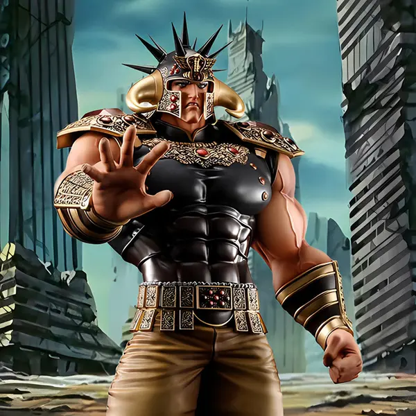 HOKUTO NO KEN Figurine Raoh Ichibansho Bandai