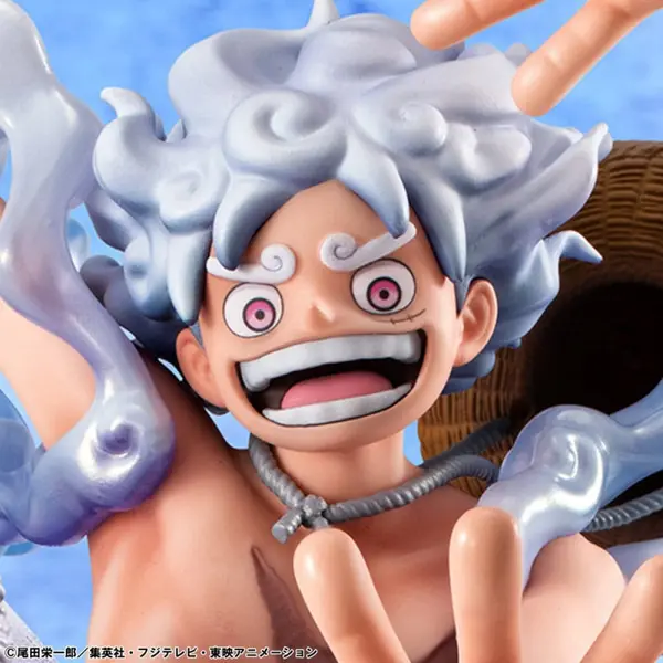 ONE PIECE Figurine Monkey D. Luffy Gear Fifth P.O.P. Evolutionary History Megahouse