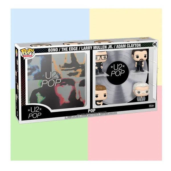 Figurine Rocks - Albums Deluxe U2 Pop 10cm