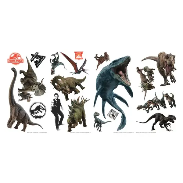 Stickers Muraux Jurassic World - Moyens Et Grands Fallen Kingdom