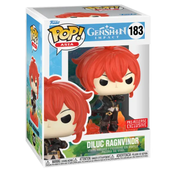 Figurine Genshin Impact - S2 Diluc Ragnvindr Pop 10cm