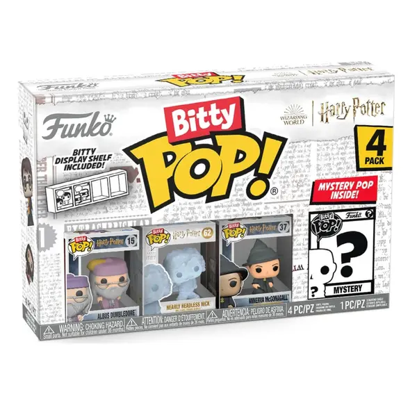 Figurine Harry Potter - 4Pk Dumbledore Bitty Pop 2cm
