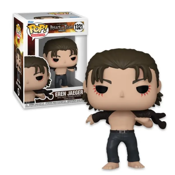 Figurine Attaque des Titans - Eren Jeager Pop 10cm