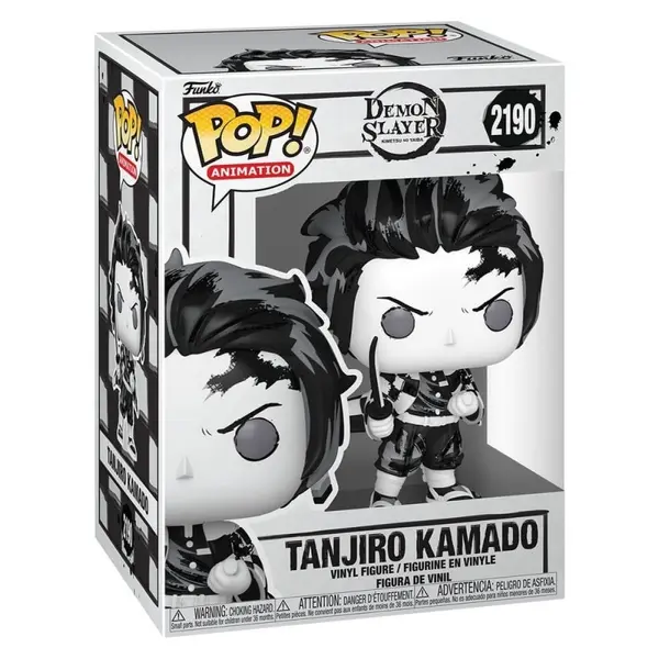 Demon Slayer: Kimetsu no Yaiba - Figurine POP! Tanjiro(Sumi-Ink) 9 cm