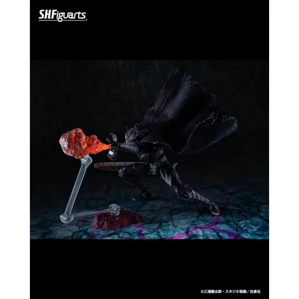 BERSERK S.H. Figuarts Guts Berserker Armor Heat of Passion Battle Version Bandai