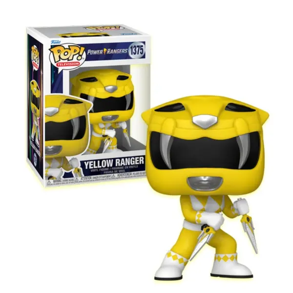 Figurine Power Rangers 30Th - Yellow Ranger Pop 10cm