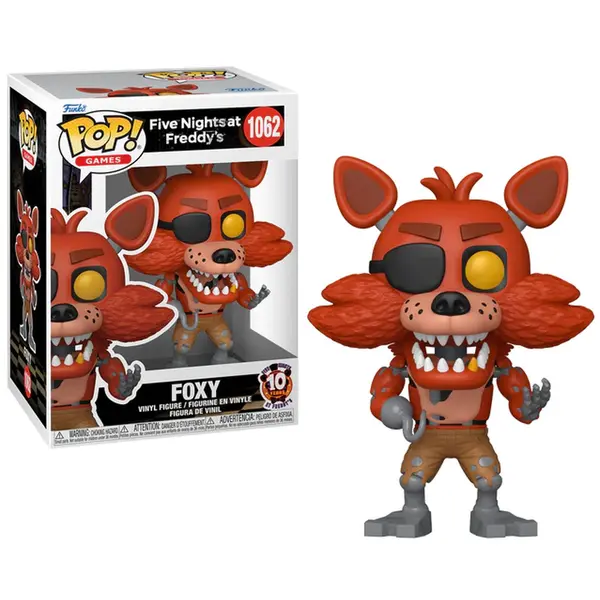 FIVE NIGHTS AT FREDDY'S - FOXY -FNAF 10TH ANNIVERSARY- POP!