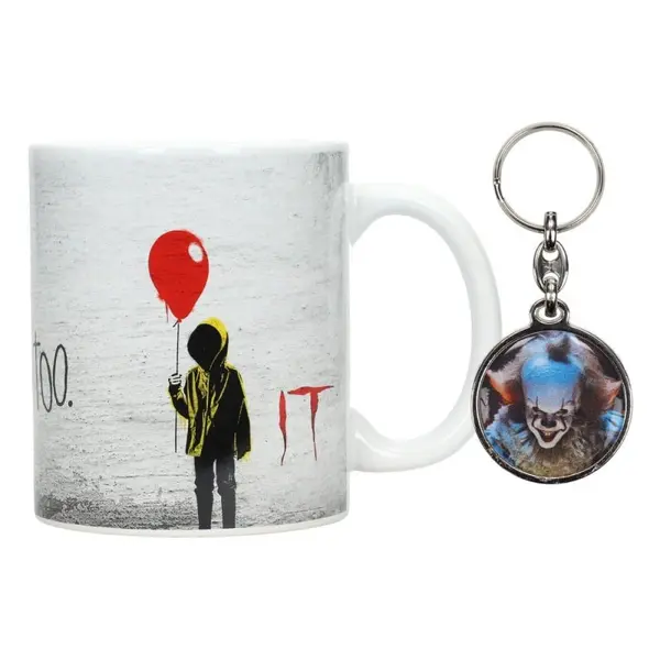 Ça - Pack mug avec porte-clés Ça, You'll float too