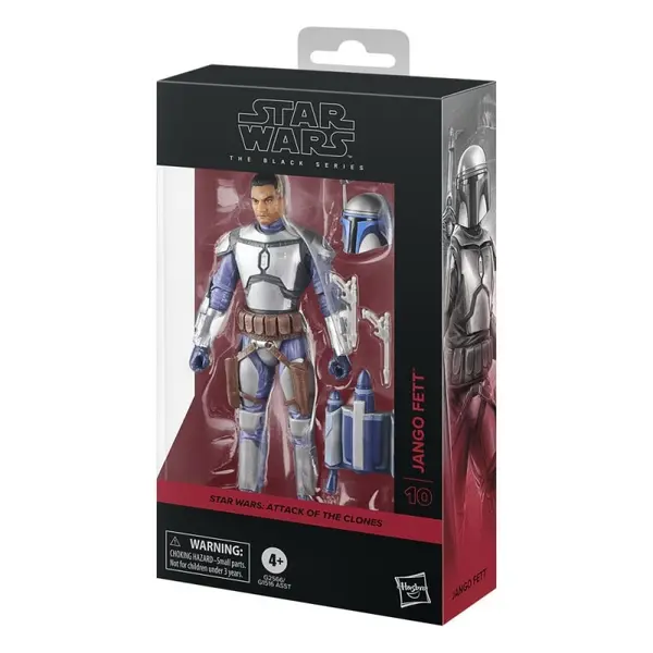 Star Wars Episode II Black Series - Figurine Jango Fett 15 cm