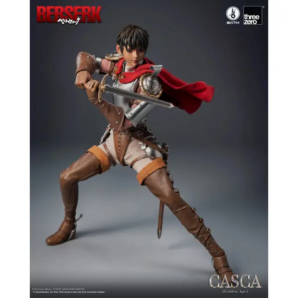 BERSERK Figurine Casca Golden Age Threezero