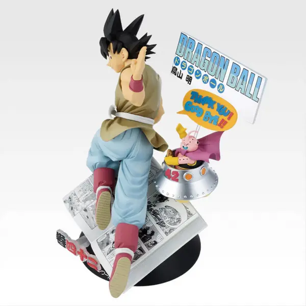 DRAGON BALL Figurine Goku & Majin Buu Tome 42 Ichiban Kuji Dragon Ball 40th Bandai