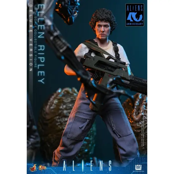 ALIENS Figurine Ellen Ripley Movie Masterpiece Deluxe Version Hot Toys