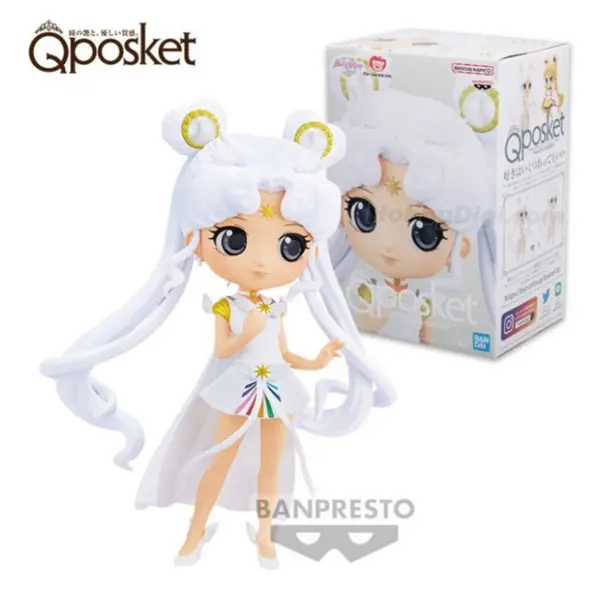 Figurine Sailor Moon - Sailor Moon Cosmos Movie Movie Character Ver A Q Posket 14cm