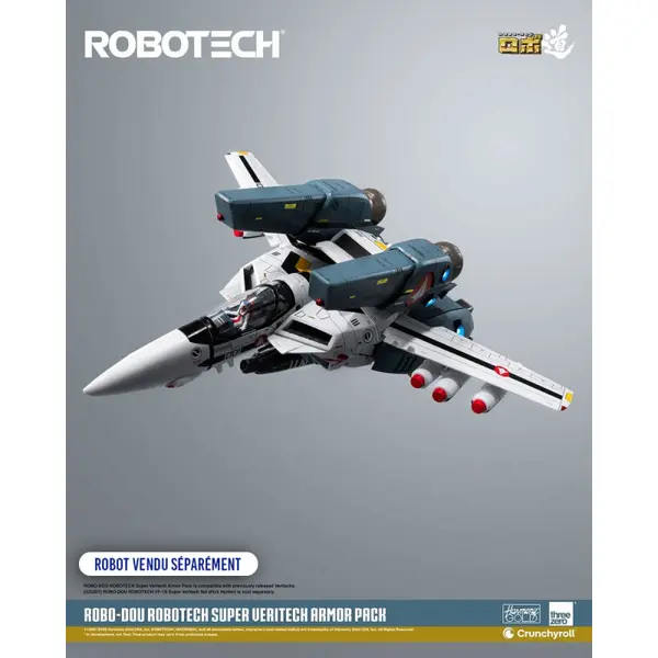 ROBOTECH / MACROSS Set d'accessoires Super Veritech Armor Pack Robo-Dou ThreeZero