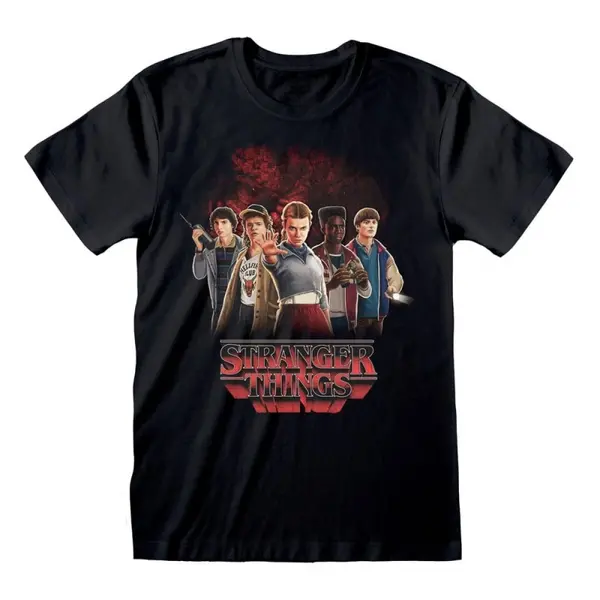Stranger Things - T-Shirt Group with Vecna behind