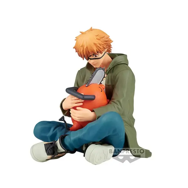 Figurine Chainsaw - Denji & Pochita Break Time Collection Vol.1 9cm