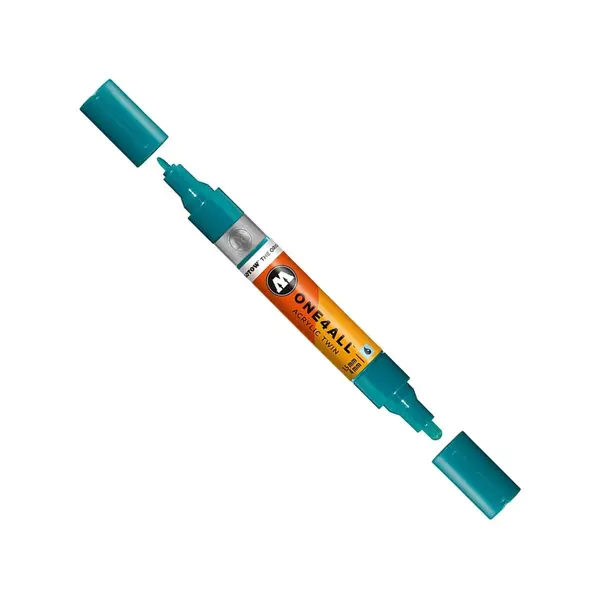 Marqueur Acrylic Twin OneForAll 206 Bleu Lagon 1.5/4mm