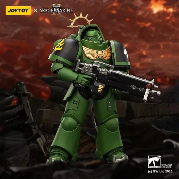 Warhammer 40k - Figurine Game Edition Salamanders Heavy Intercessor 13 cm
