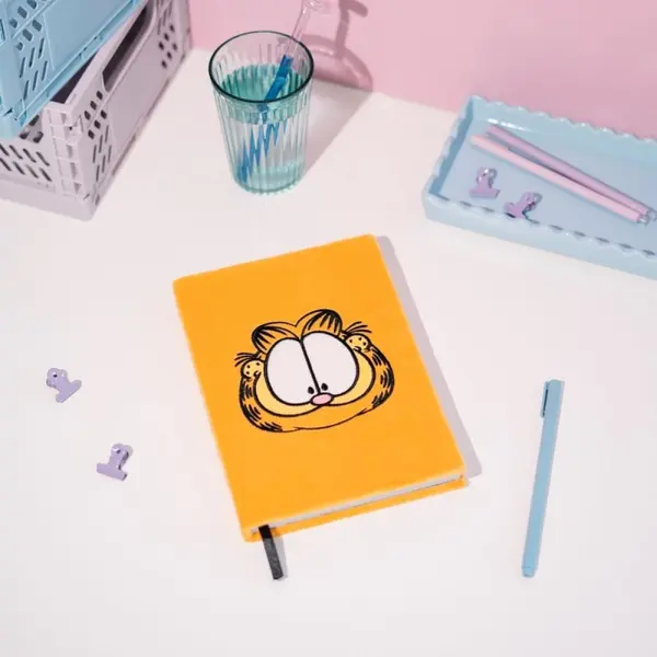 Garfield - Carnet de notes peluche A5 Premium Garfield
