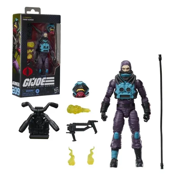 G.I. Joe - Figurine Classified Series N°209 Toxo-Viper 15 cm