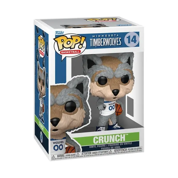 NBA Legends - Figurine POP! Mascots Wolves Crunch The Wolf 9 cm