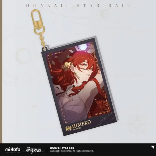 Honkai: Star Rail - Porte-clés Countdown Departure Series Himeko Glitter 9 cm