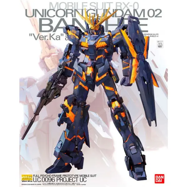 GUNDAM Master Grade Unicorn Gundam 02 Banshee Version Ka Bandai