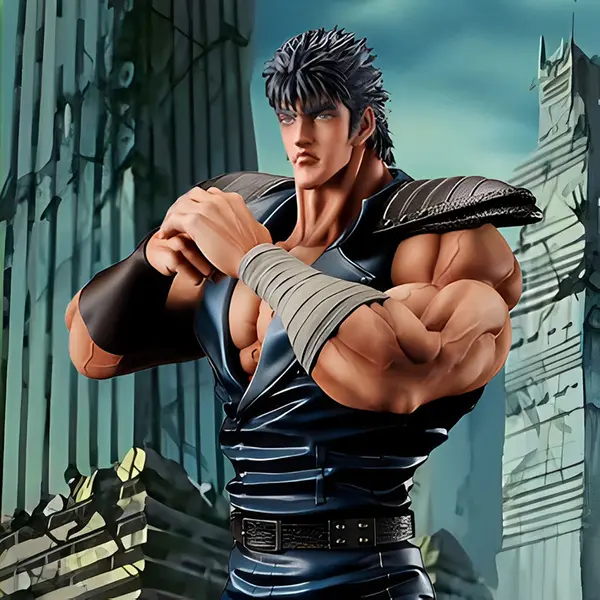 HOKUTO NO KEN Figurine Kenshiro Ichibansho Bandai