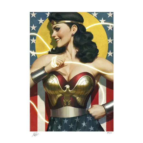 DC COMICS Impression Art Print Wonder Woman New History of the DC Universe Sideshow