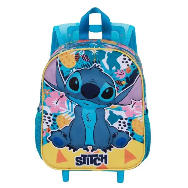 Lilo & Stitch - Sac à dos à roulettes 3D Colors Turquoise Small