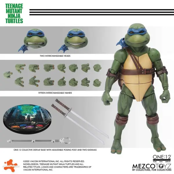 TORTUES NINJA Figurines Tortues Ninja 1990 Mezco Toys