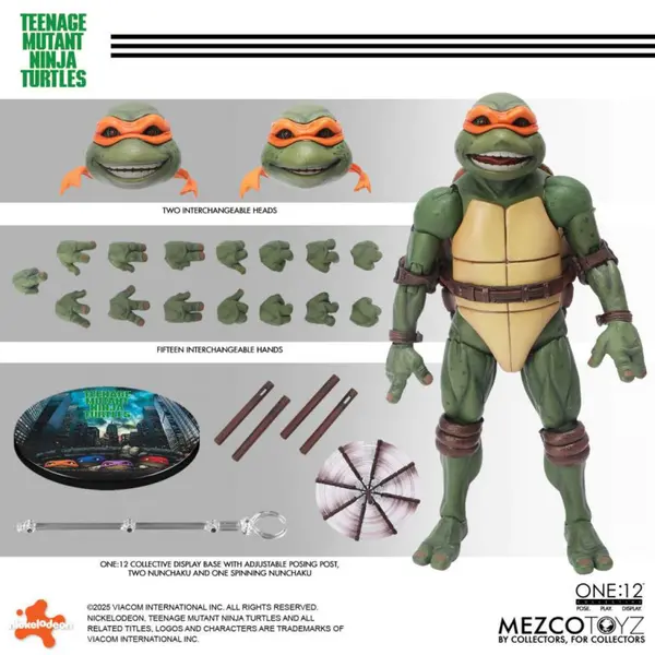 TORTUES NINJA Figurines Tortues Ninja 1990 Mezco Toys