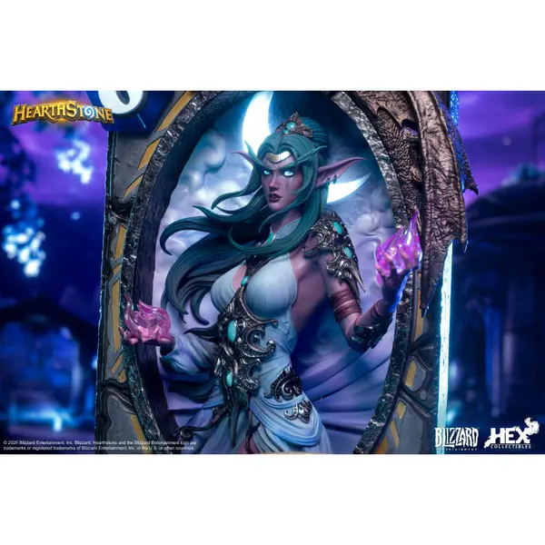 HEARTHSTONE Statue Tyrande Whisperwind Hex Collectibles