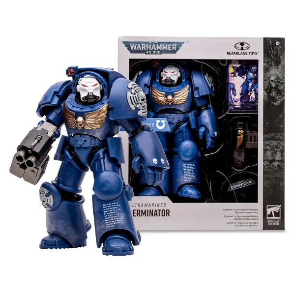 ULTRAMARINE TERMINATOR WARHAMMER 40K FIGURINE MEGAFIGS 30 CM