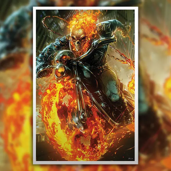 MARVEL Impression Art Print Cosmic Ghost Rider Sideshow