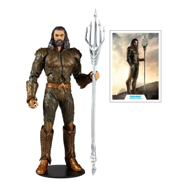 AQUAMAN DC JUSTICE LEAGUE MOVIE FIGURINE 18 CM
