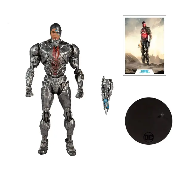 CYBORG DC JUSTICE LEAGUE MOVIE FIGURINE 18 CM