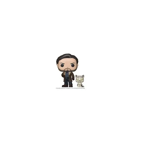 POP & BUDDY HIS DARK MATERIALS ASRIEL W/ STELMAR VINYL FIG (